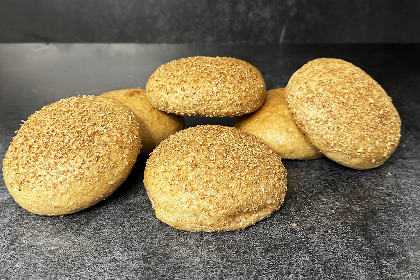 Whole Wheat 4” Buns (6pcs)